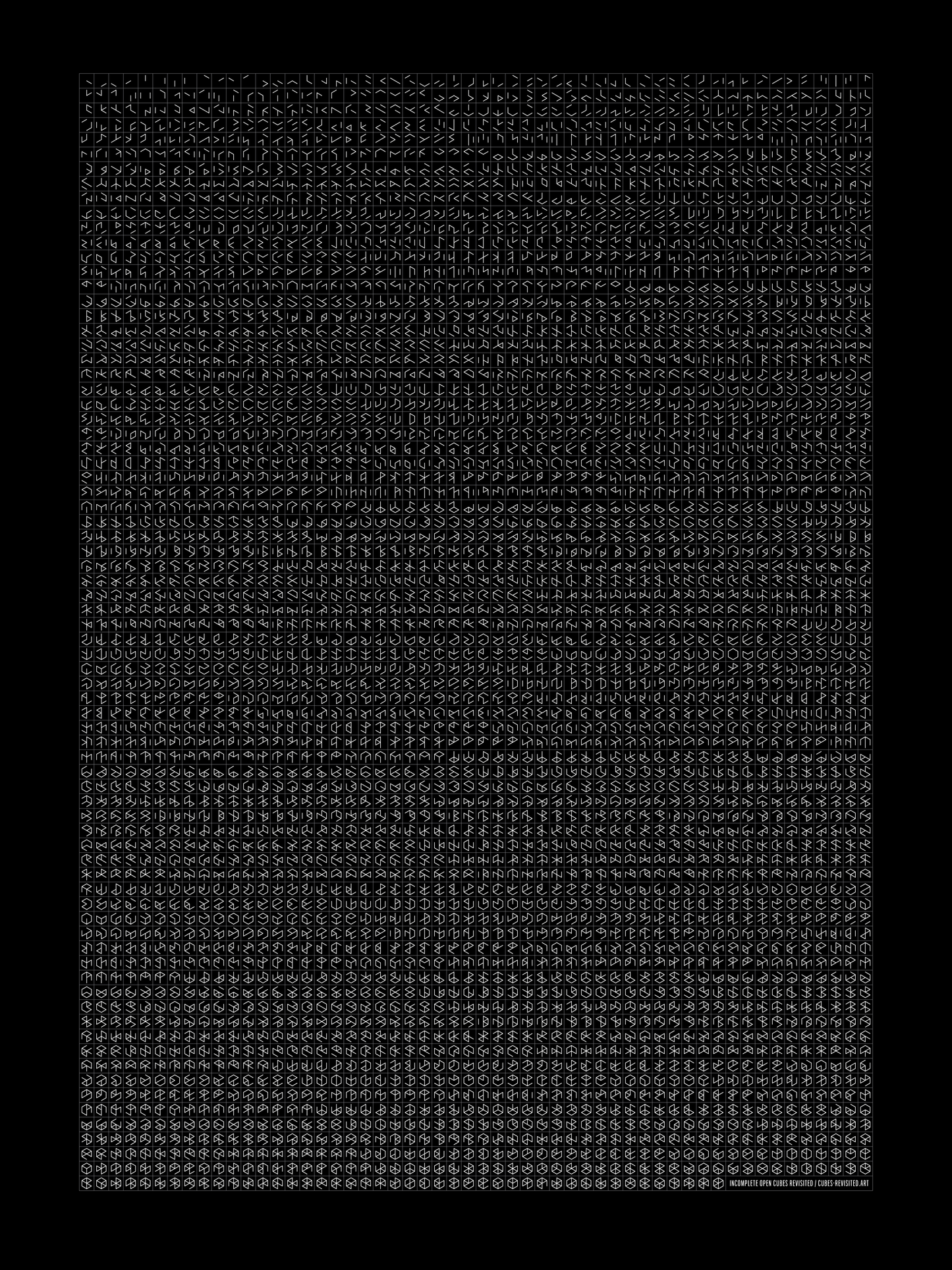 Incomplete Open Cubes Revisited Poster