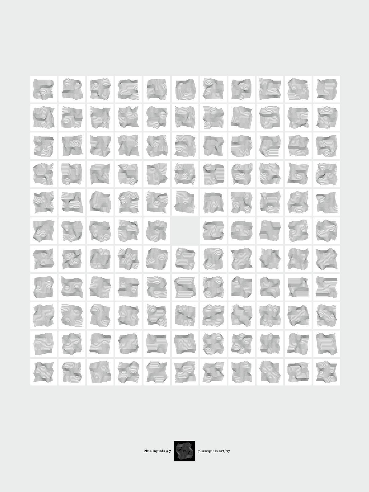 Plus Equals #7 Poster