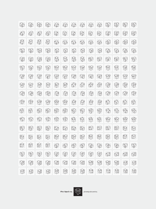 Plus Equals #4 Poster